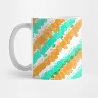 Mint & Orange Bright Splatter Mug